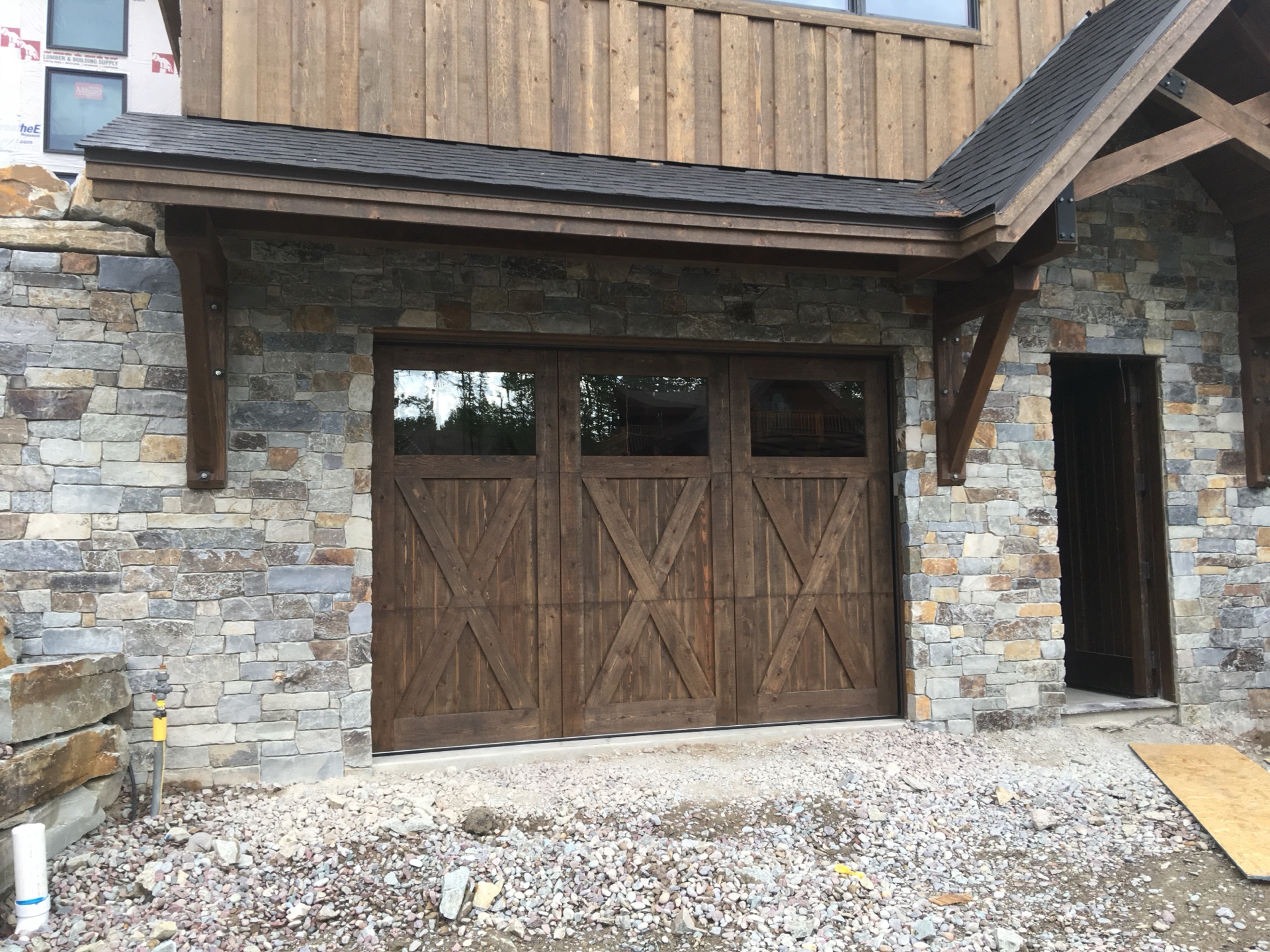 Custom garage door