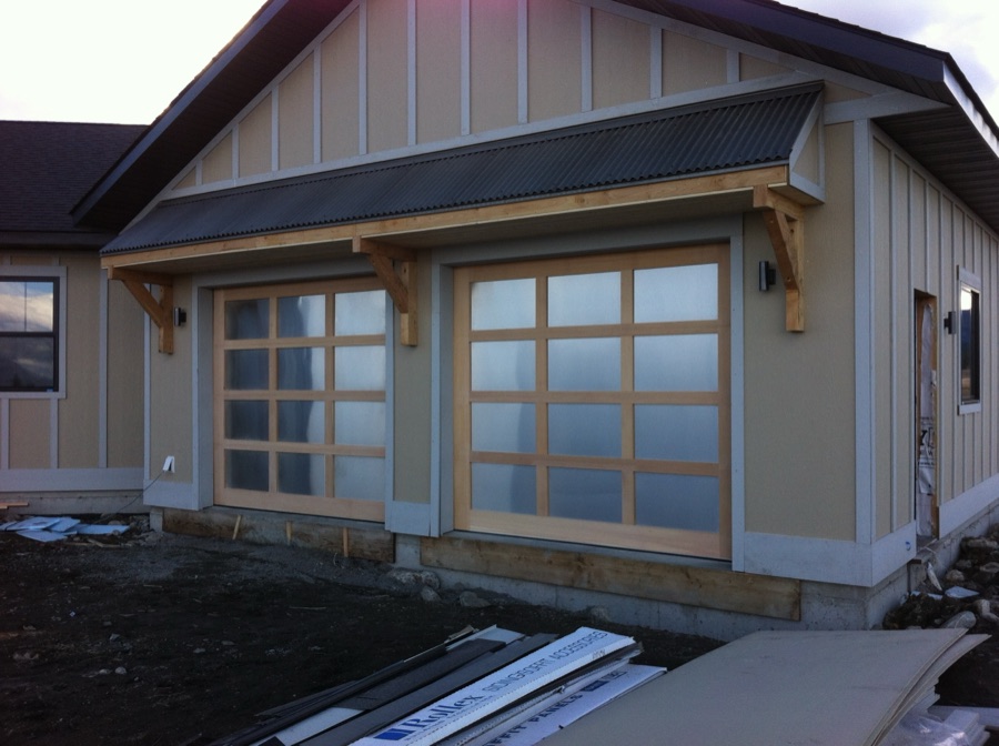 Stainless Steel with wood trim